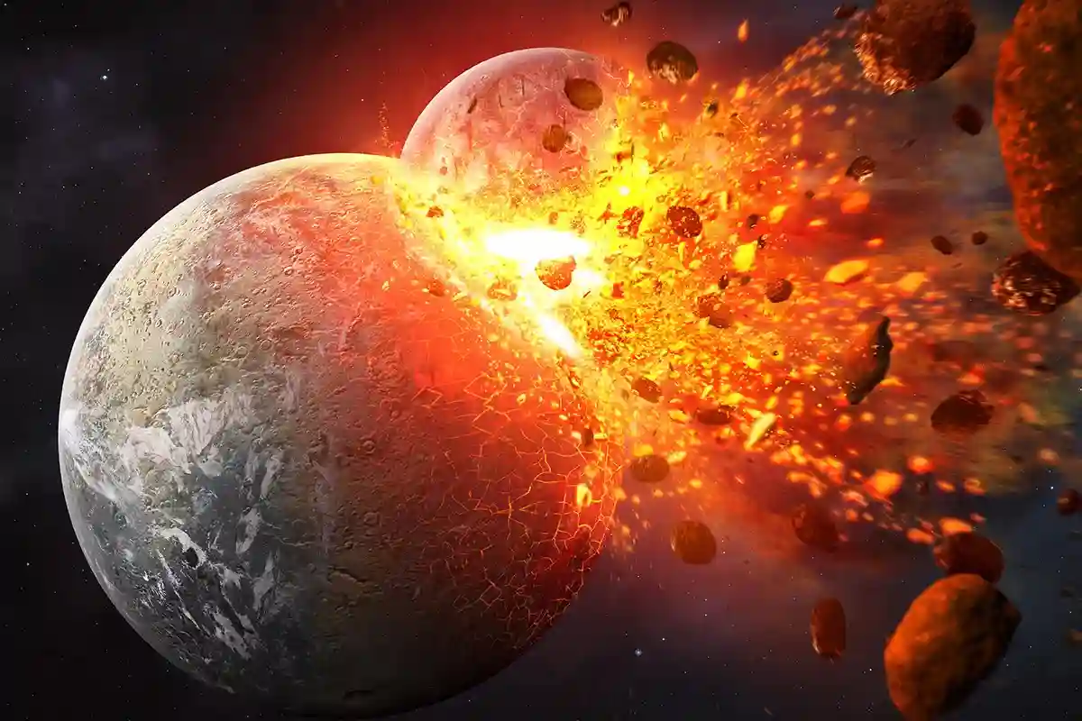 چاند اگر زمین سے ٹکرا جائے تو کیا ہوگا؟ خوفناک سائنسی تصور نے دل دہلا دیے؛ کمزور دل افراد ویڈیو نہ دیکھیں!!!