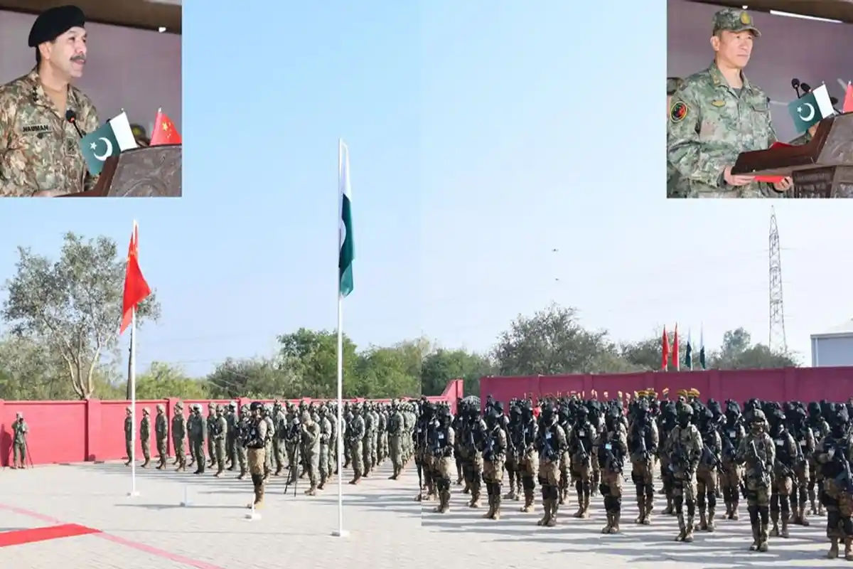 پاک فوج اور چینی پیپلز لبریشن آرمی کی مشترکہ فوجی مشق "واریئر 9” کا آغاز