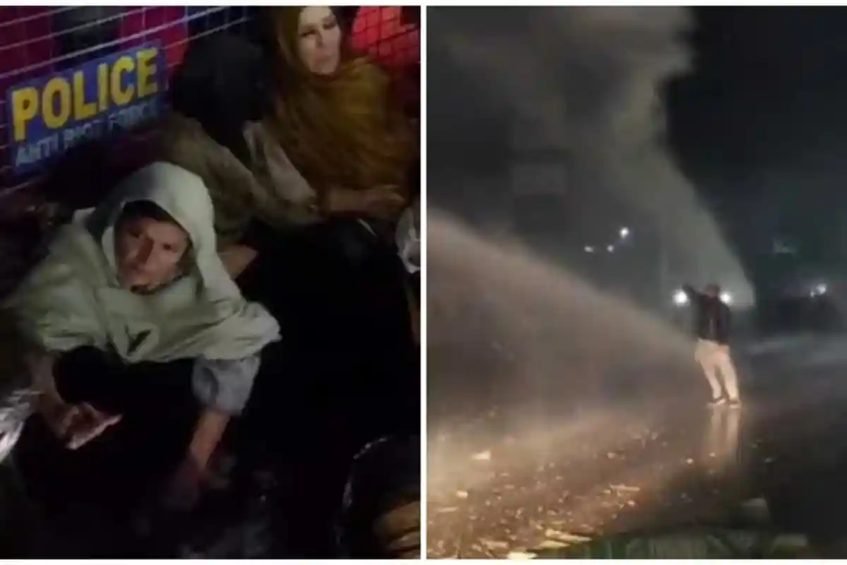 اڈیالہ جیل کے باہر دھرنا ختم، پولیس اور کارکنان کے درمیان شدید کشیدگی؛ کارکنان کی جانب سے پتھراؤ