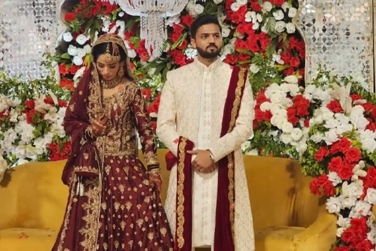 پاکستان ویمنز کرکٹ ٹیم کی بیٹر سدرا نواز شادی کے بندھن میں بندھ گئیں