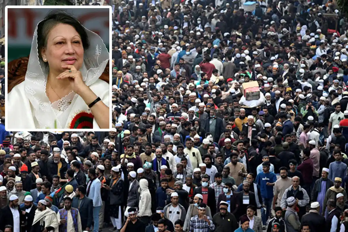 بنگلادیش کی سابق وزیراعظم خالدہ ضیاء کی نماز جنازہ ادا، ہزاروں افراد کی شرکت