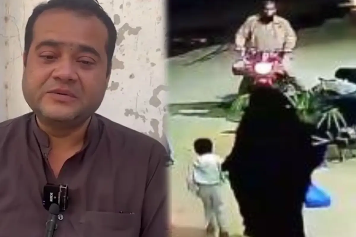 گٹر میں گر کر جاں بحق ابراہیم کے والد حکومت سے مایوس، کھلے گٹروں کے ڈھکن خود لگوانے کا اعلان