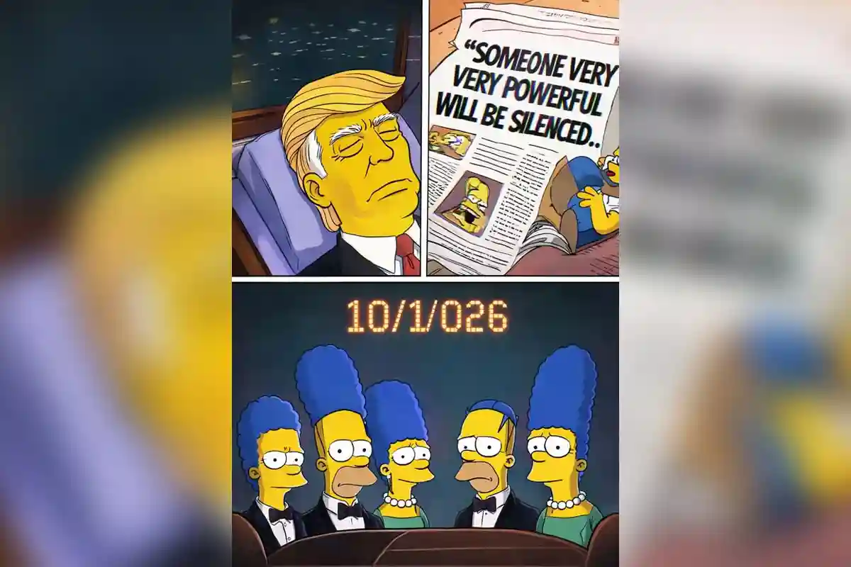 مشہور زمانہ کارٹون ”دی سمپسنز“ نے ٹرمپ کے موت کی پیشگوئی کردی؟