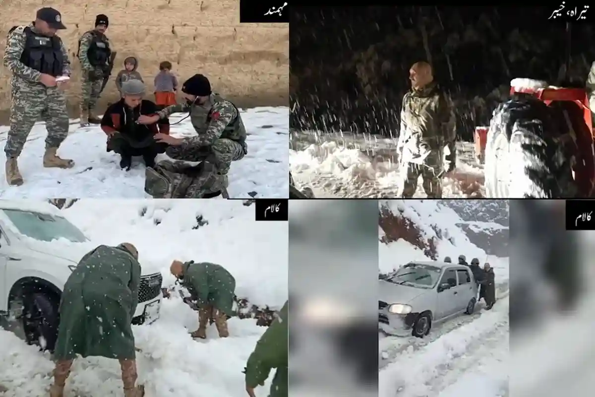 پاک فوج کی جانب سے کالام، مہمند اور تیراہ میں امدادی سرگرمیاں جاری