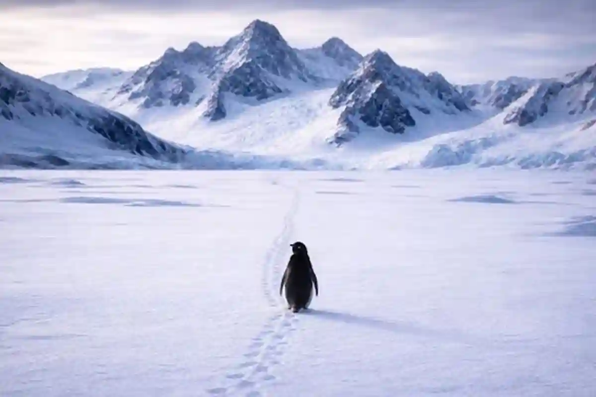 پہاڑوں کی طرف چلتے پینگوئن کی ویڈیو کیوں وائرل ہو رہی ہے؟ وجہ سامنے آگئی