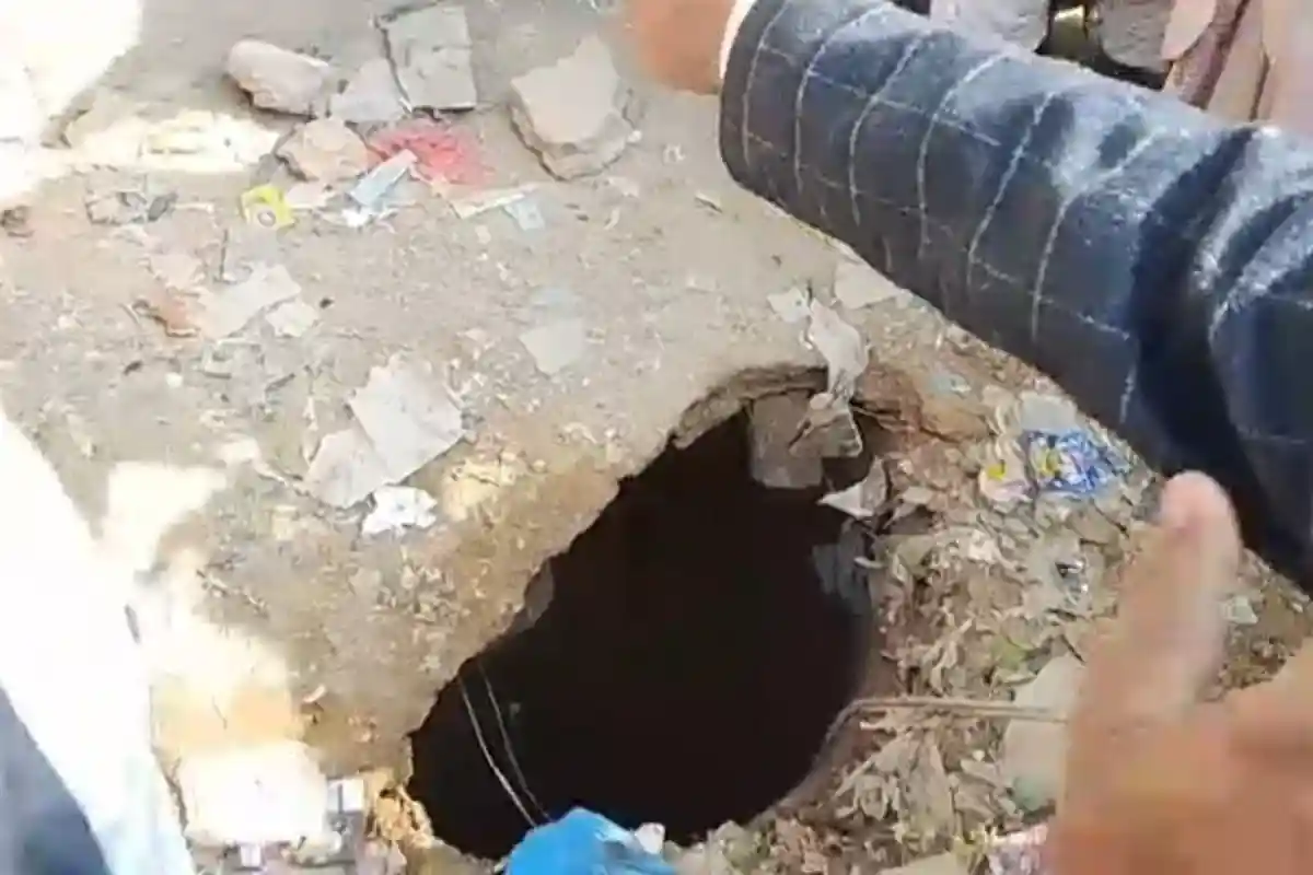 کورنگی مہران ٹاؤن میں خواتین اور بچوں سمیت متعدد افراد نالے میں گرگئے