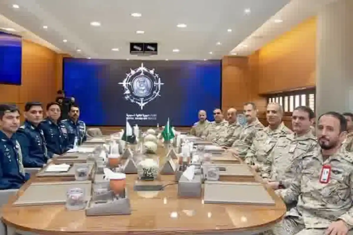ایئر چیف مارشل ظہیر احمد بابر سدھو کی سعودی عرب میں اعلیٰ دفاعی حکام سے ملاقات