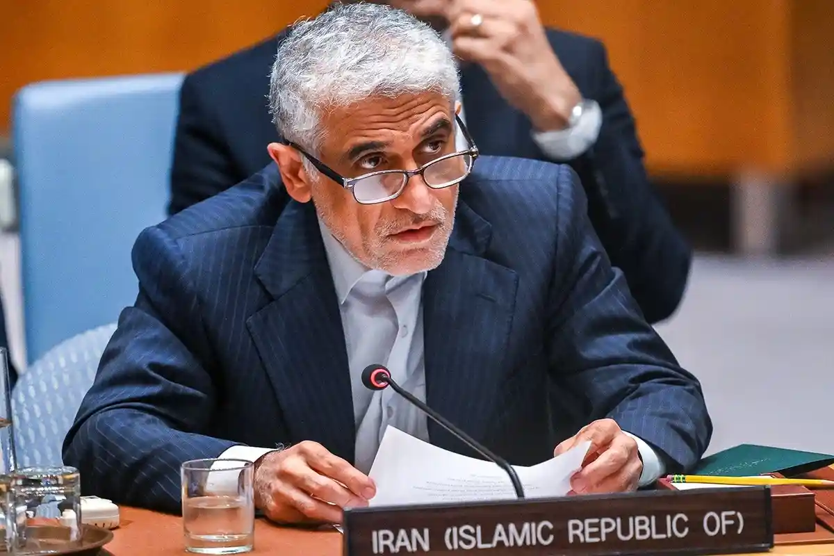 امریکا اور اسرائیل ایران میں تشدد کو ہوا دے رہے ہیں: ایرانی مندوب