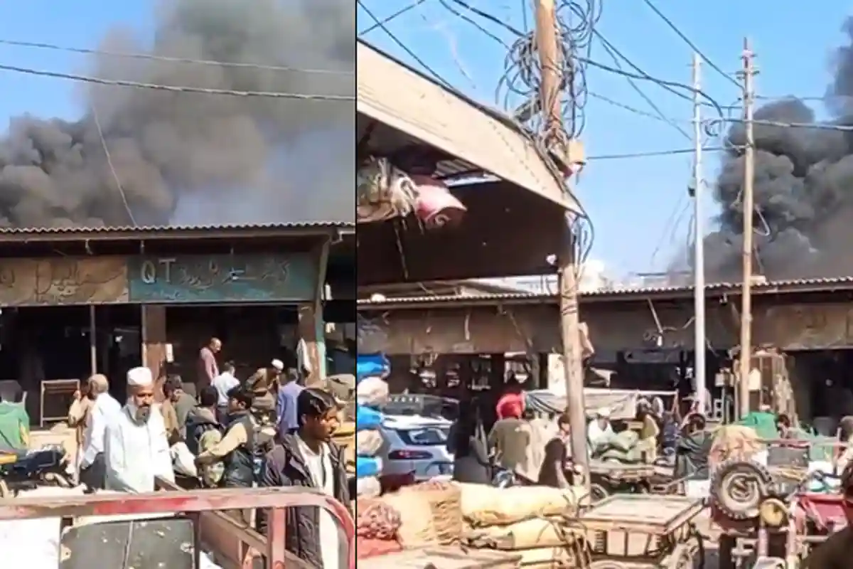 کراچی: نیو سبزی منڈی میں دکانوں میں آگ لگ گئی، ڈپٹی میئر کی ہدایت پر فائر بریگیڈ کا فوری آپریشن