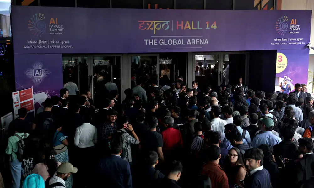 انڈیا اے آئی سمٹ کا پہلا دن بدنظمی، ہجوم اور انتظامی ناکامیوں کی نذر