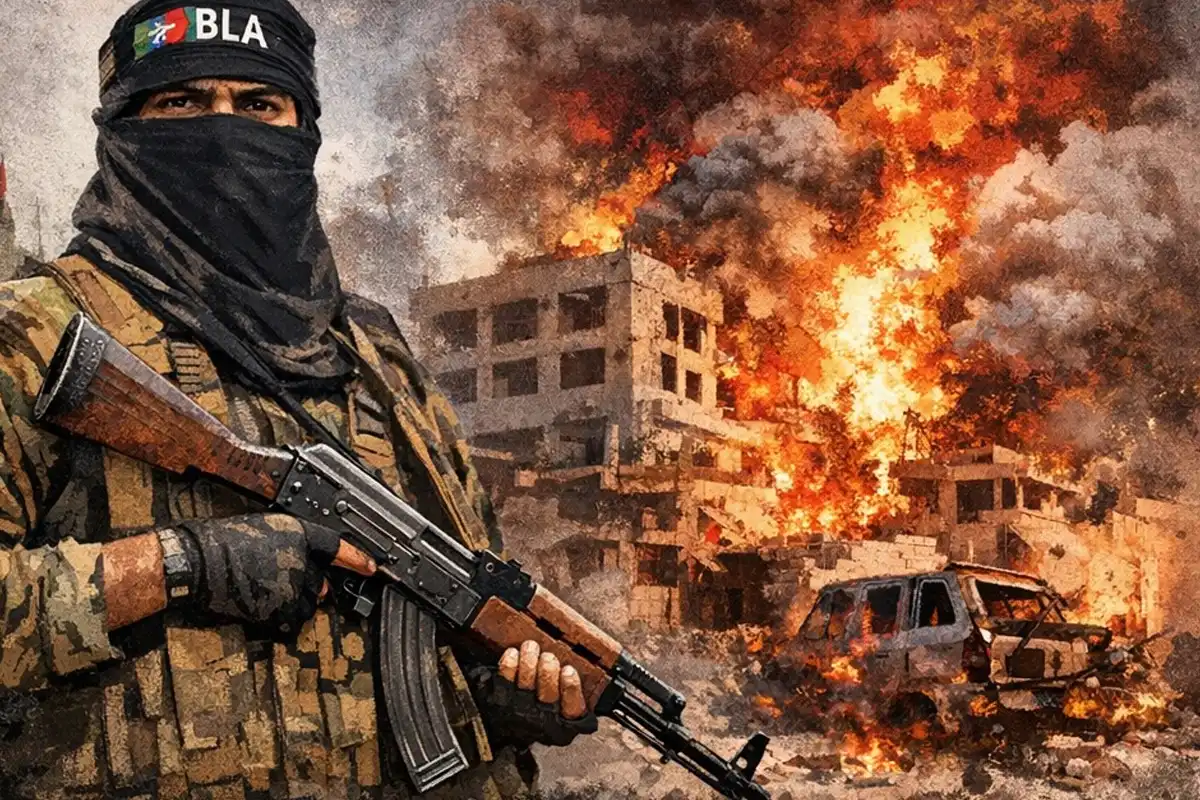 بی ایل اے علیحدگی پسند نہیں بلکہ منظم دہشت گرد نیٹ ورک ہے : امریکی دفاعی ماہر کی تحقیق