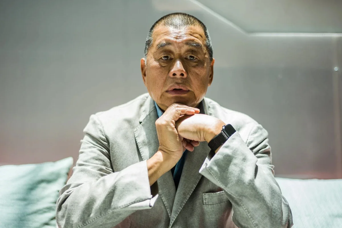 ہانگ کانگ کے 78 سالہ میڈیا ٹائیکون کو 20 سال قید کی سزا