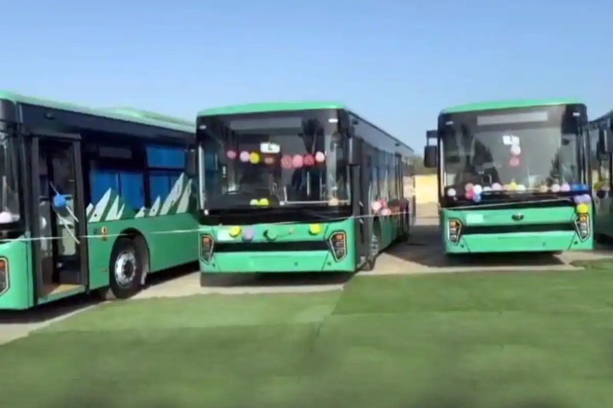 گرین پیپلز بس سروس تربت پہنچ گئی، وزیر اعلیٰ بلوچستان نے افتتاح کردیا