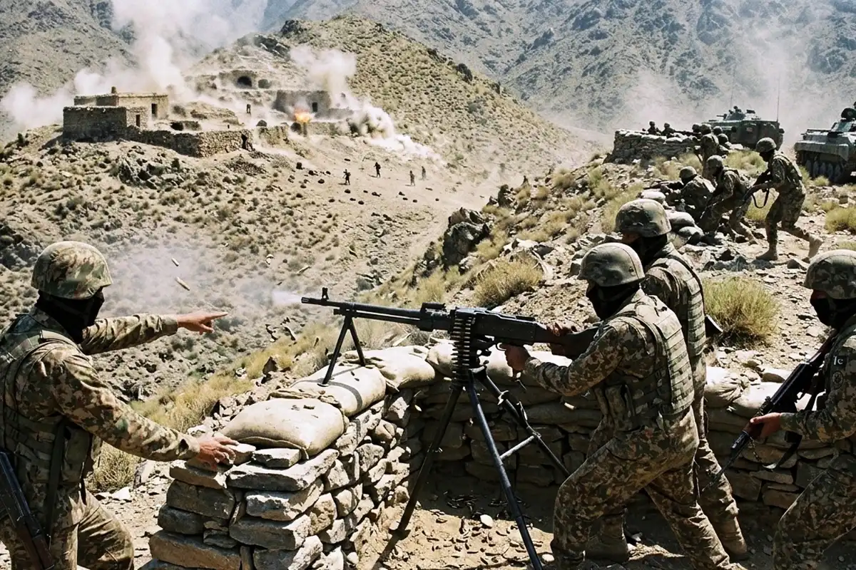 شمالی وزیرستان میں دراندازی کی کوشش ناکام، متعدد افغان طالبان ہلاک، پوسٹیں اور تربیتی کمپاؤنڈز تباہ