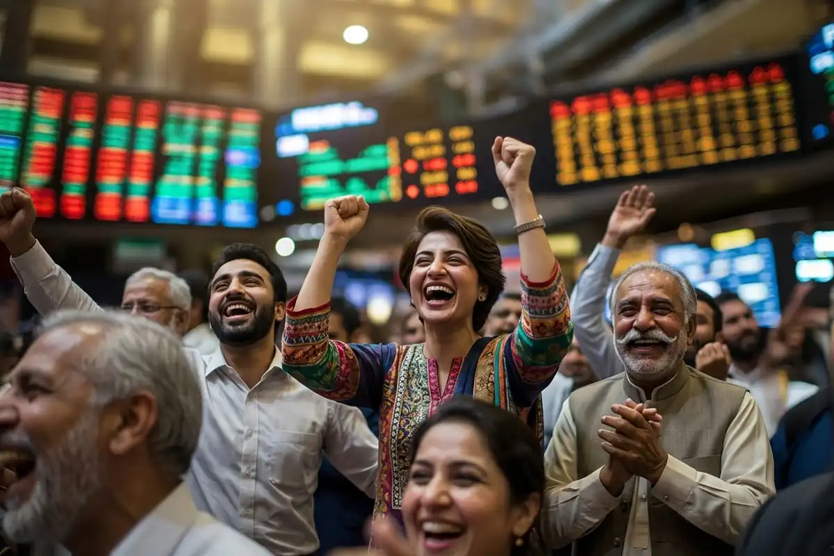 سرمایہ کاروں کا اعتماد بحال، اسٹاک مارکیٹ میں چار ہزار پوائنٹس کا بڑا اضافہ