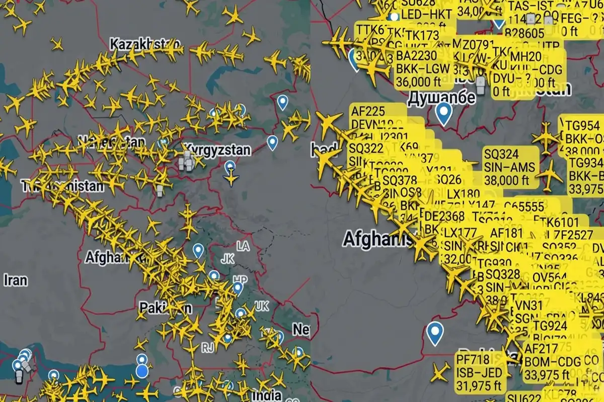 پاکستان کی فضائی حدود سے گزرنے والی پروازوں میں کئی گنا اضافہ، لاکھوں ڈالر کے منافع کی توقع