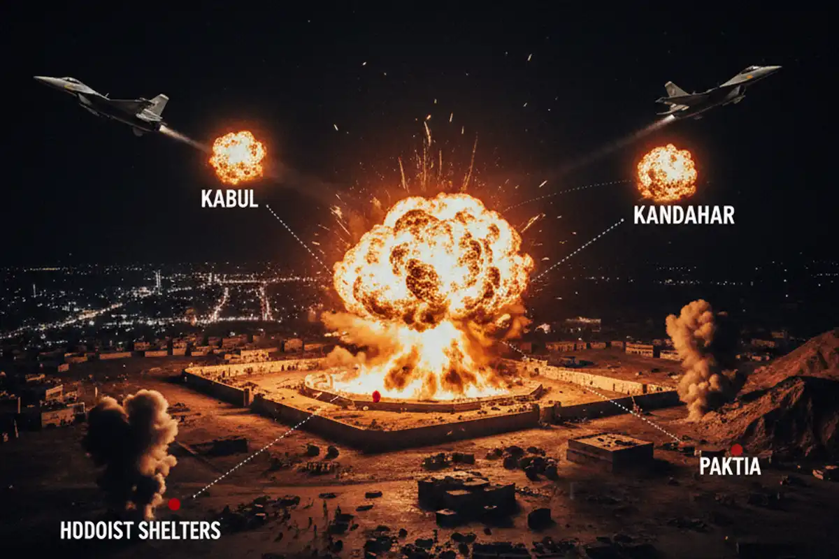 پاکستان کے افغانستان میں کامیاب فضائی حملے، فوجی تنصیبات اور دہشت گردوں کی پناہ گاہیں تباہ