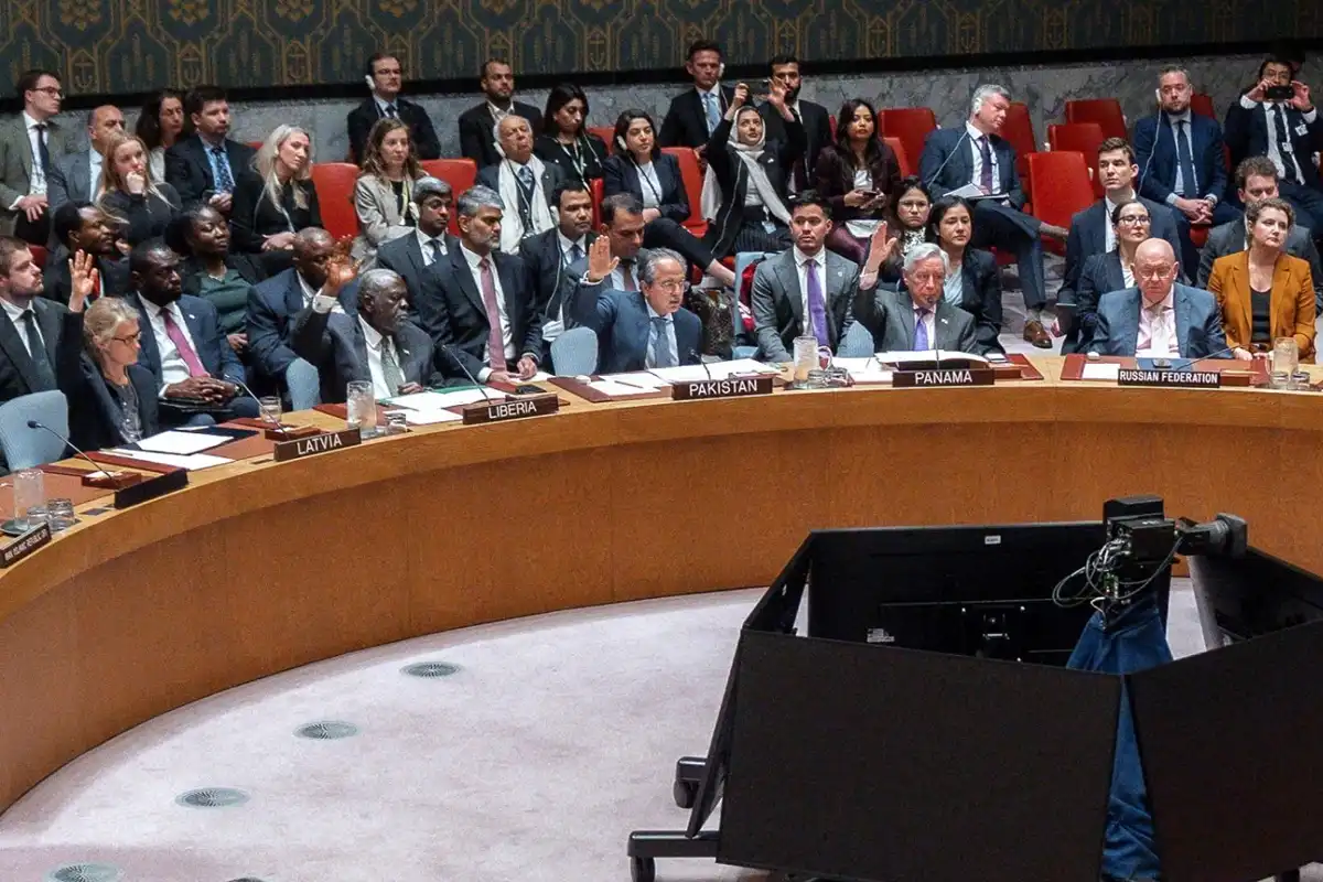 سلامتی کونسل میں ایران کے حملوں کیخلاف قرارداد منظور