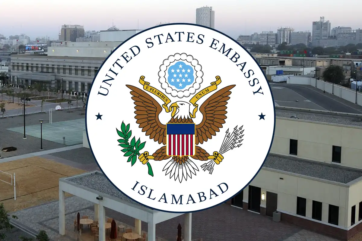 امریکی سفارتخانے کا پاکستان میں اپنی تمام ویزہ اپائنٹمنٹس منسوخ کرنے کا اعلان