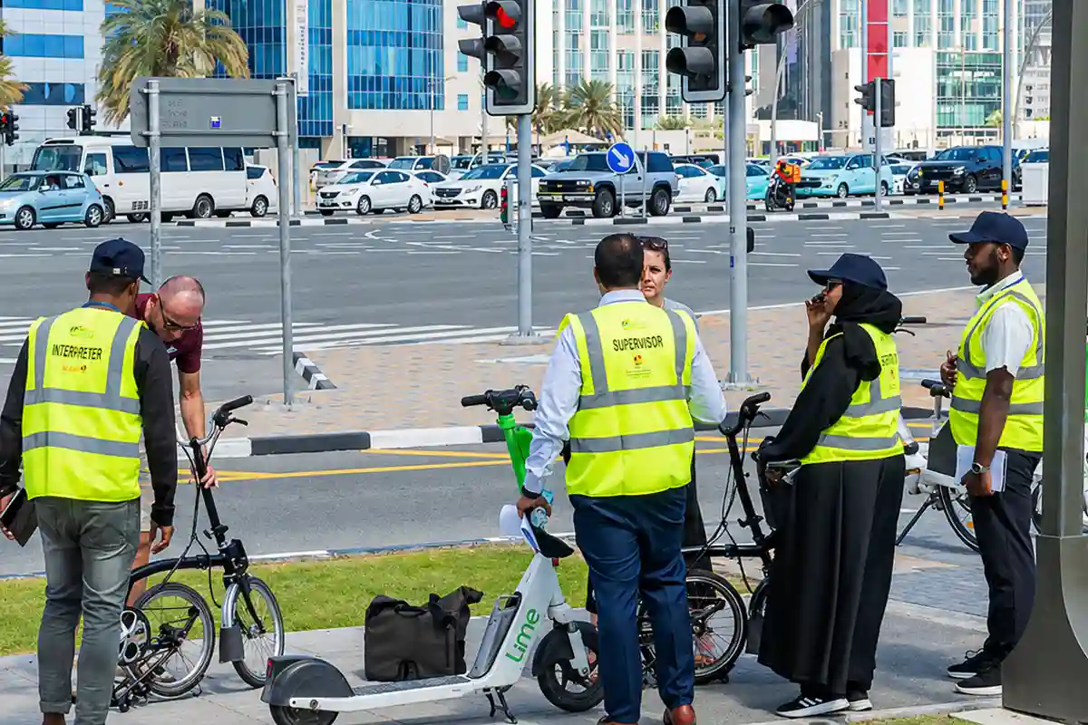 دبئی میں سائیکل اور ای اسکوٹر کیلئے نیا مانیٹرنگ یونٹ قائم