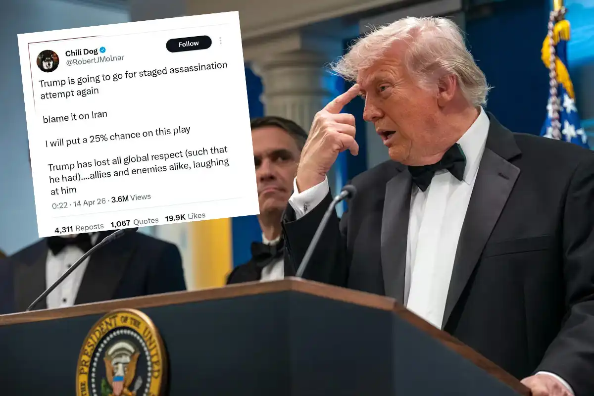 وائٹ ہاؤس میں فائرنگ کے واقعے کی پیش گوئی، 12 دن پرانی پوسٹ وائرل