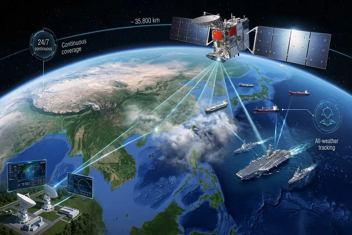 خلائی ٹیکنالوجی میں چین کی بڑی کامیابی، امریکی بحریہ کی نگرانی کے لیے نیا ریڈار نظام تیار