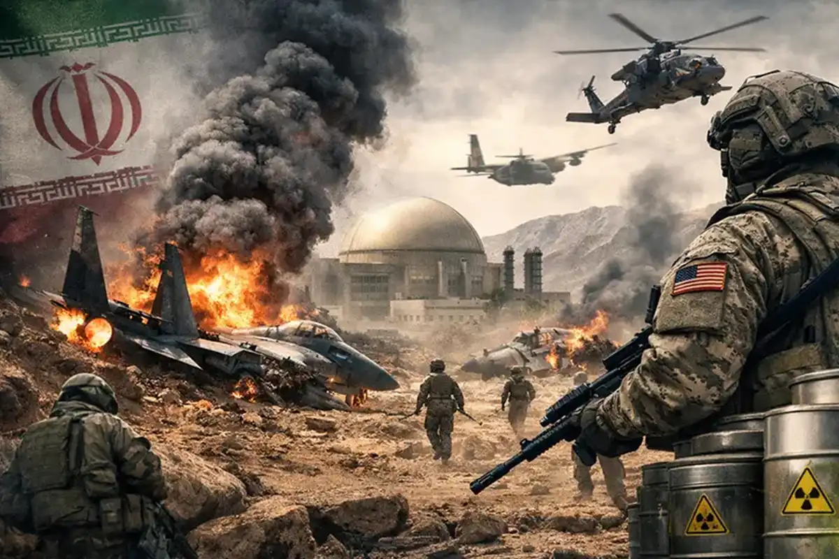 کیا امریکہ پائلٹ کو بچانے کے بہانے اصفہان سے ایٹمی مواد چرانا چاہتا تھا؟