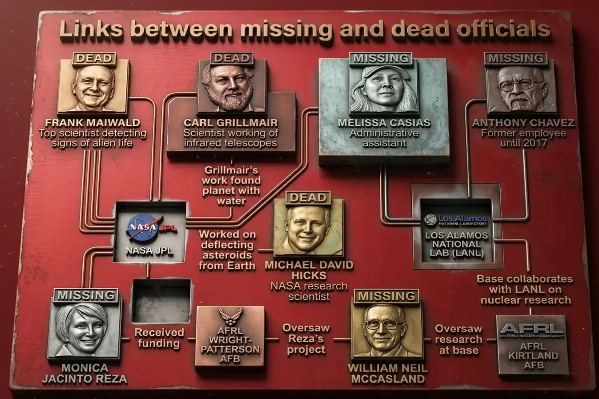 حساس امریکی ماہرین کی پراسرار اموات اور گمشدگیوں پر کھلبلی، تحقیقات کا حکم
