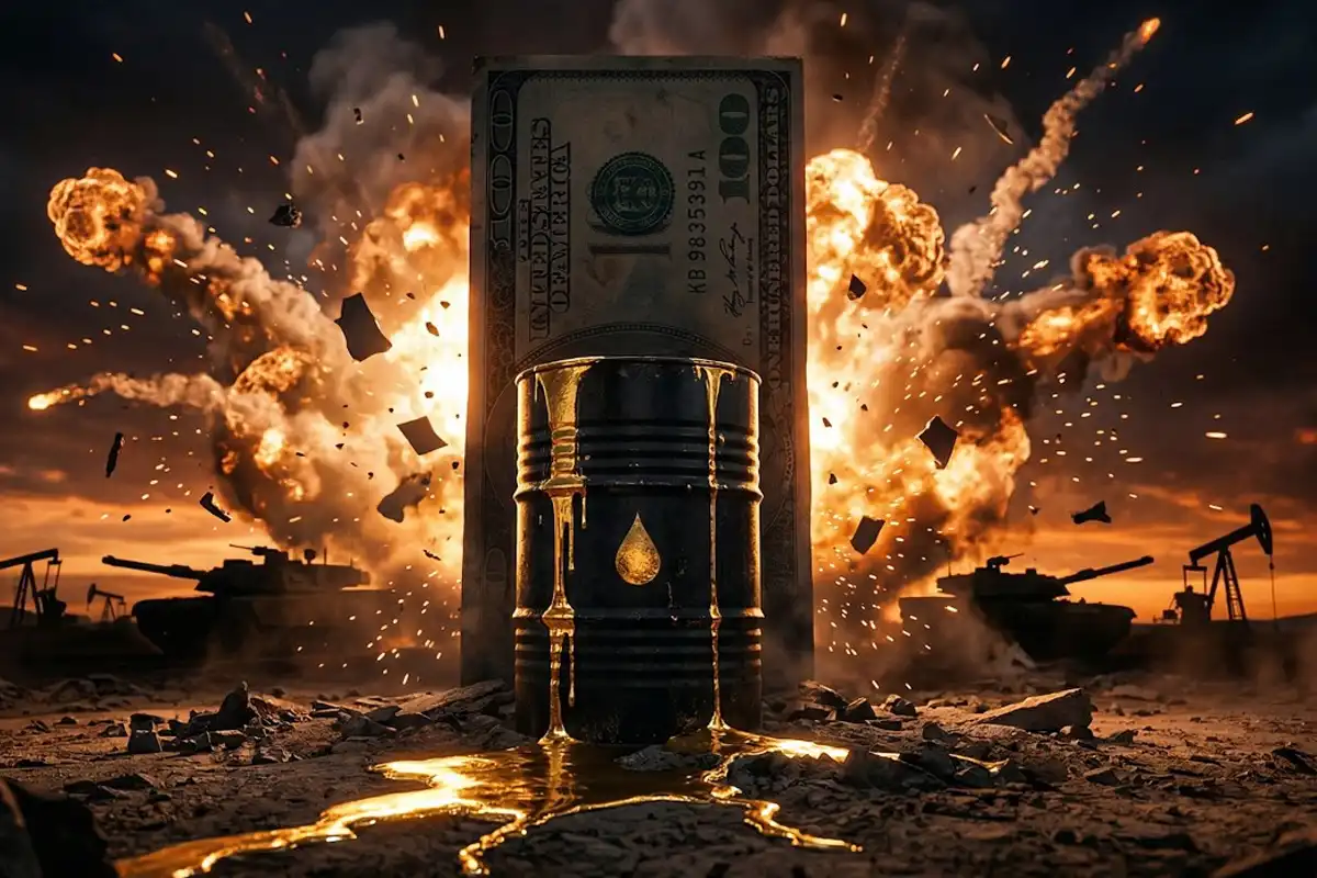 ایران جنگ امریکی پیٹرو ڈالر نظام کیلئے زہرِ قاتل ہے، بلومبرگ کا اعتراف