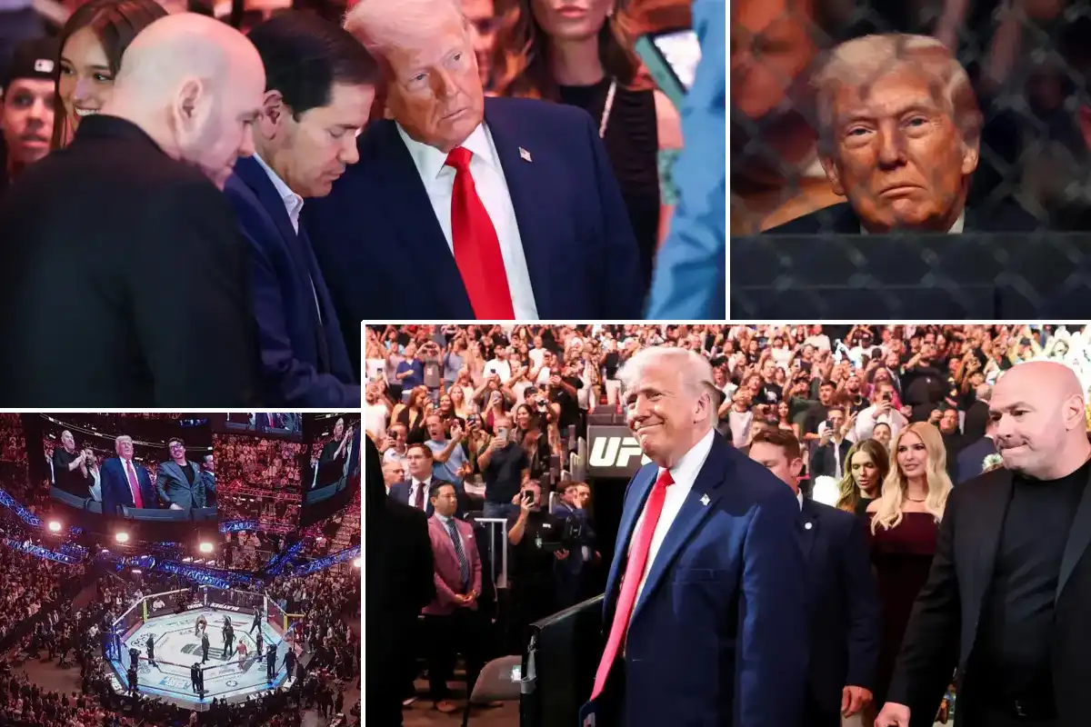 اسلام آباد میں اہم مذاکرات کے دوران ٹرمپ مارشل آرٹس کا مقابلہ دیکھتے رہے