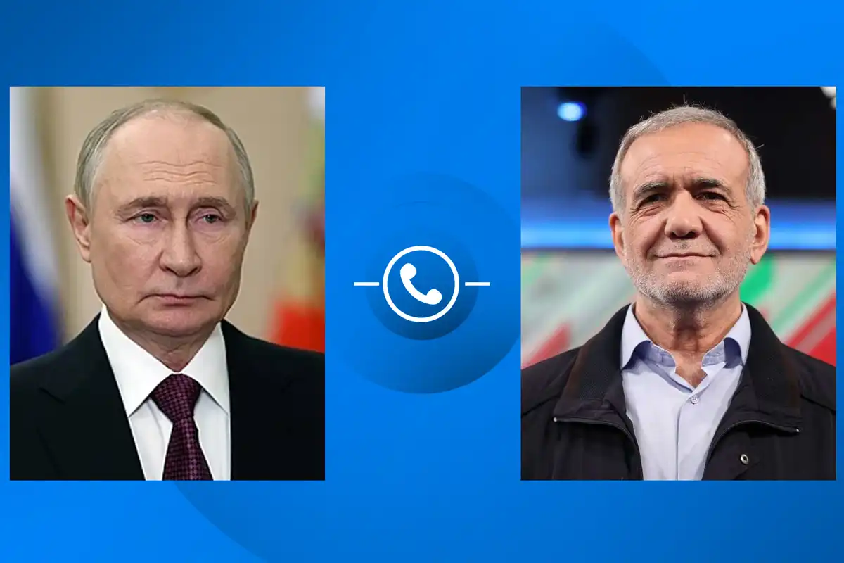 امریکی رویہ امن کی راہ میں سب سے بڑی رکاوٹ ہے، ایرانی صدر کی پیوٹن سے گفتگو