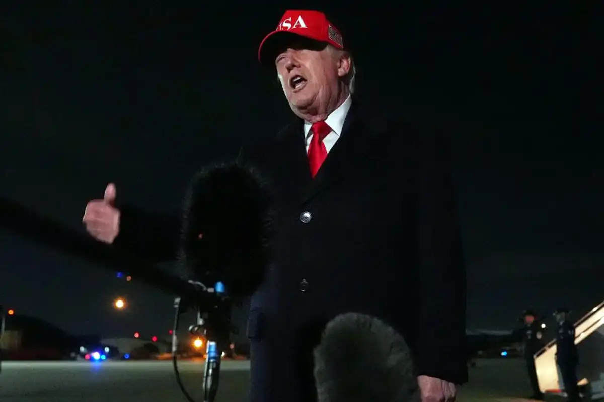 کوئی پرواہ نہیں کہ ایران مذاکرات کی میز پر واپس آتا ہے یا نہیں، امریکی صدر