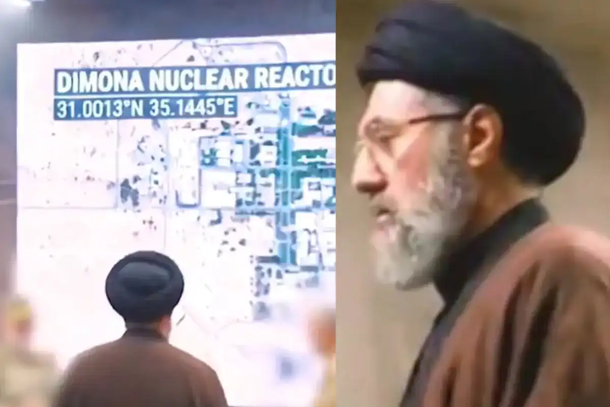 ایرانی سپریم لیڈر کی ویڈیو وائرل، اسرائیل کے ایٹمی ری ایکٹر کی تصاویر اور کوآرڈینیٹس نمایاں