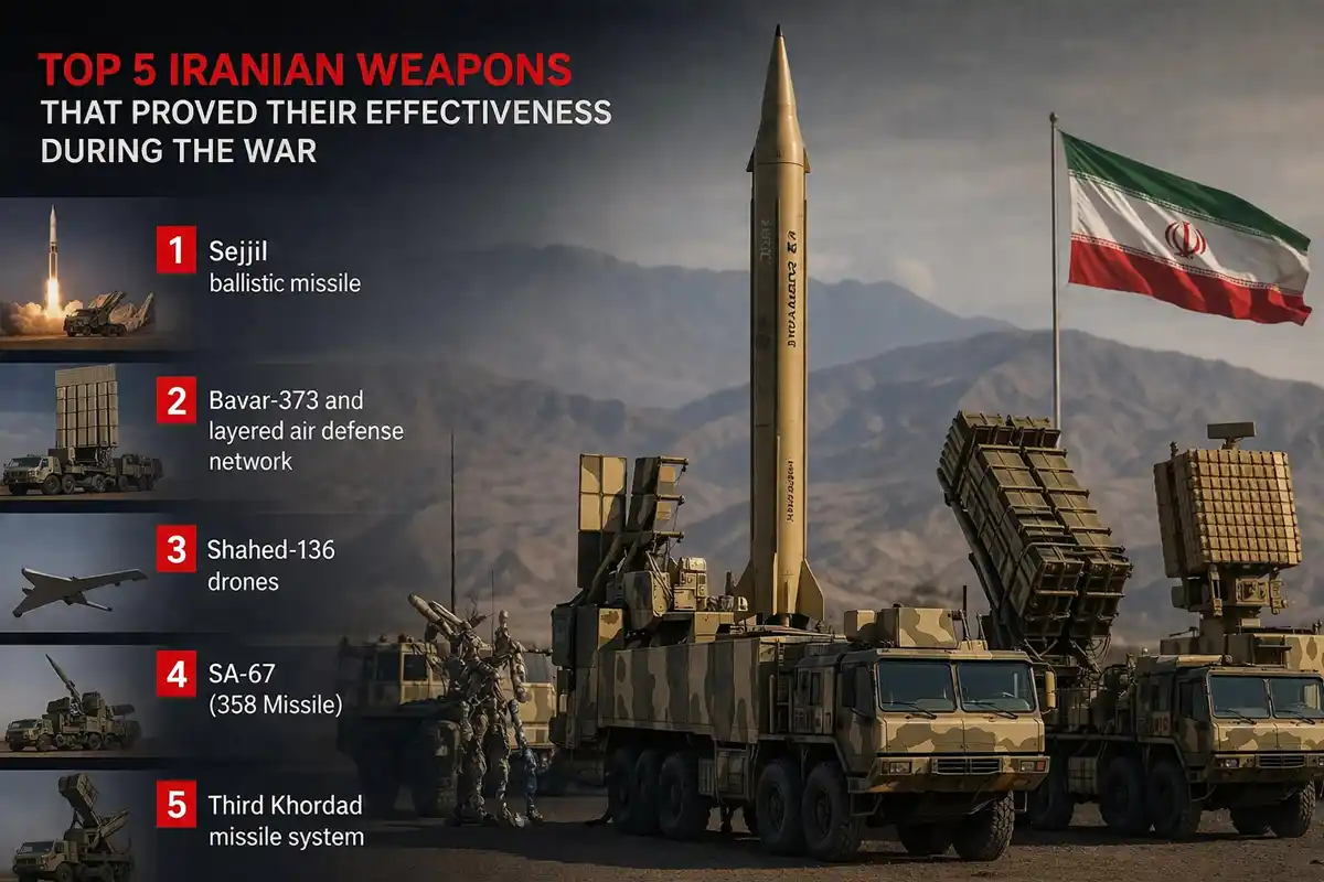 جدید جنگ میں ایران کی برتری، اہم ہتھیاروں کی تفصیلات سامنے آگئیں