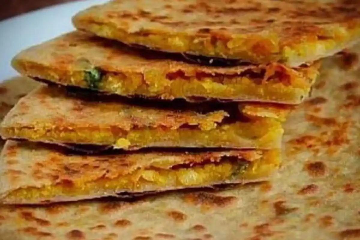 چنے کی دال کا پراٹھا