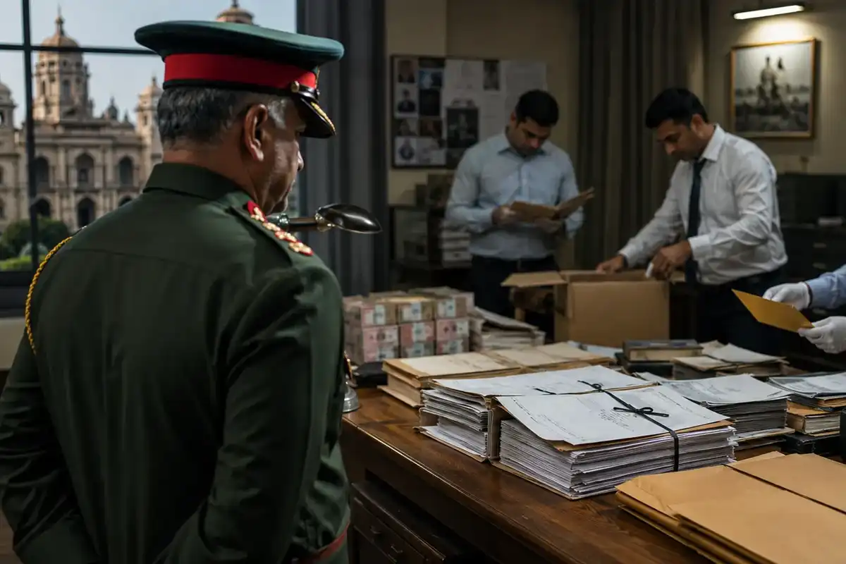 مودی کی سیاست زدہ بھارتی فوج کا کرنل رشوت لیتے رنگے ہاتھوں گرفتار