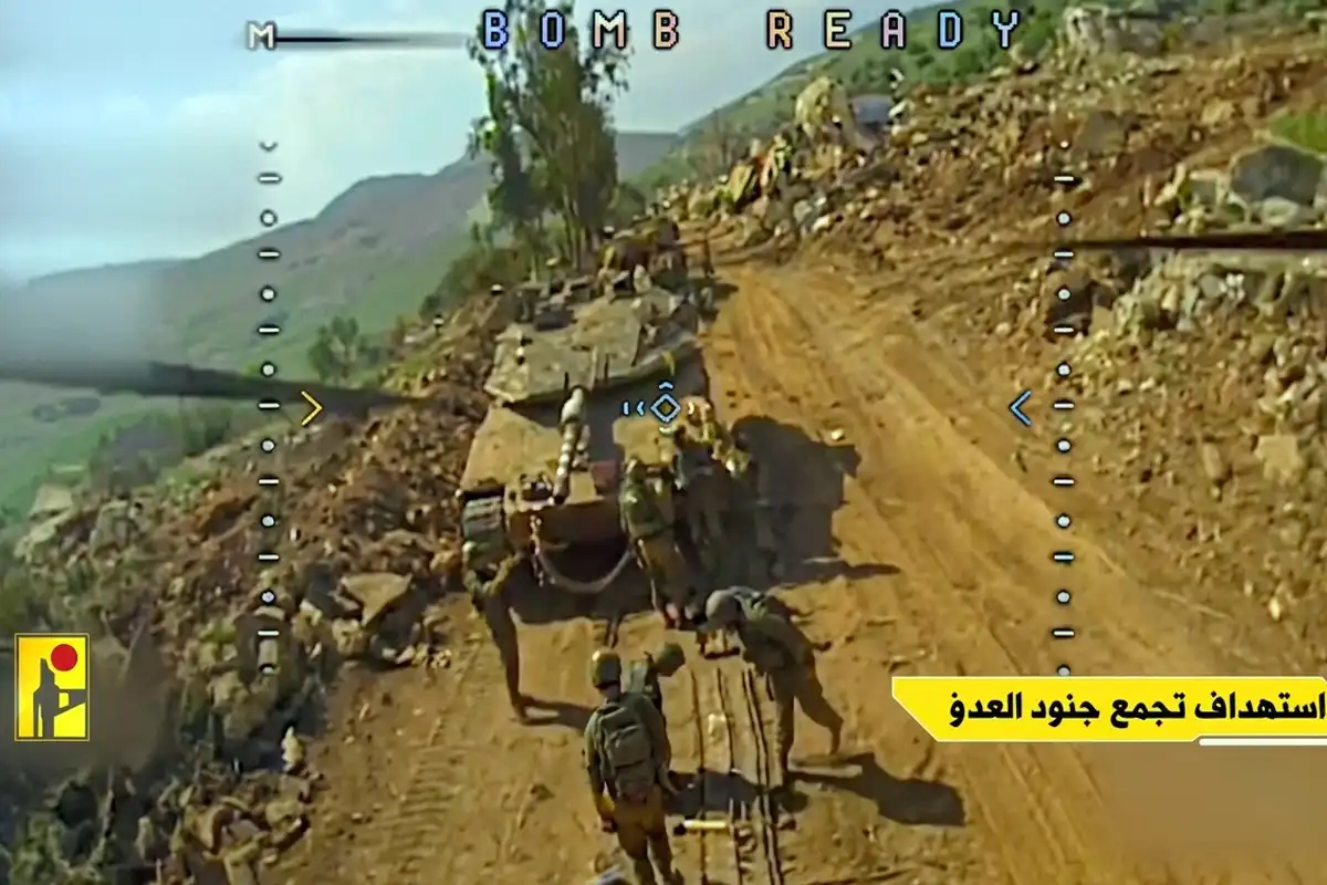 لبنان میں حزب اللہ کے ڈرون حملوں سے اسرائیلی فوج کی کارروائیاں شدید متاثر