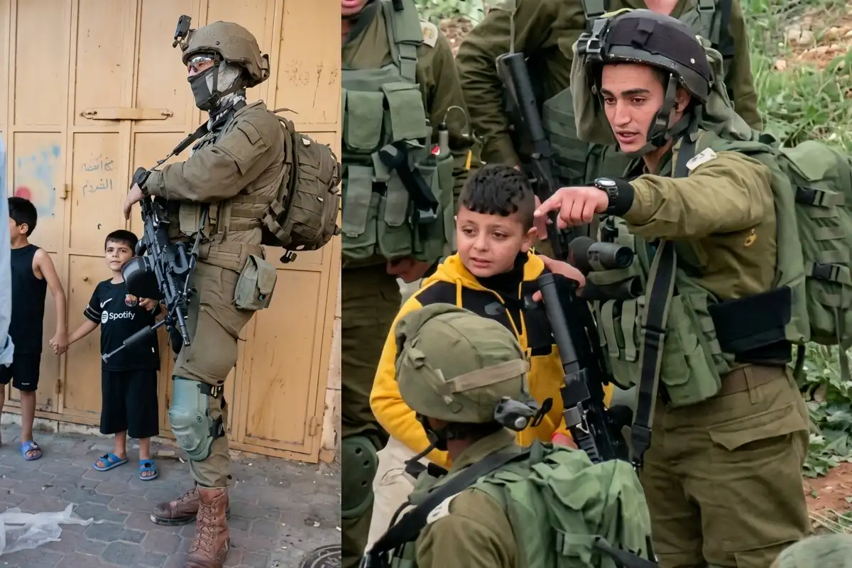 اسرائیلی فوج کی جانب سے 1800 سے زائد فلسطینی بچوں کو حراست میں لینے کا انکشاف