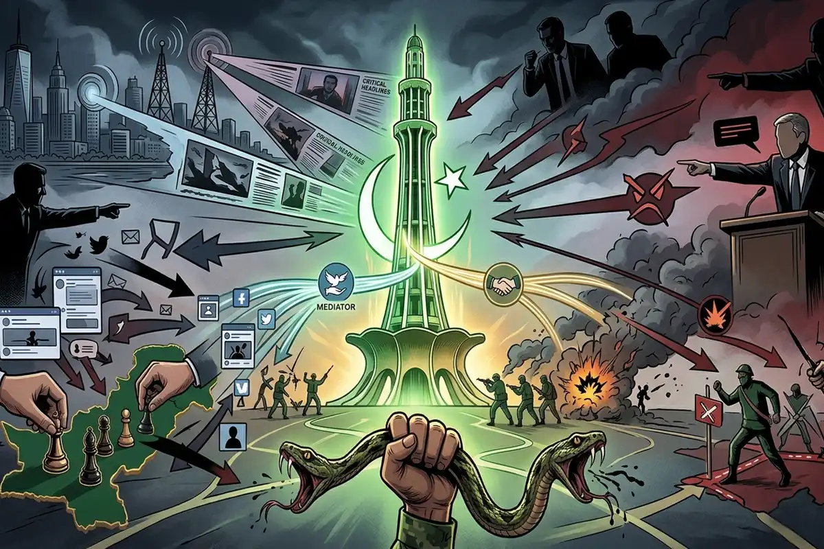 پاکستان کے خلاف عالمی میڈیا کا منظم پروپیگنڈا، نیتن یاہو سے لنڈسے گراہم تک ایک ہی بیانیہ