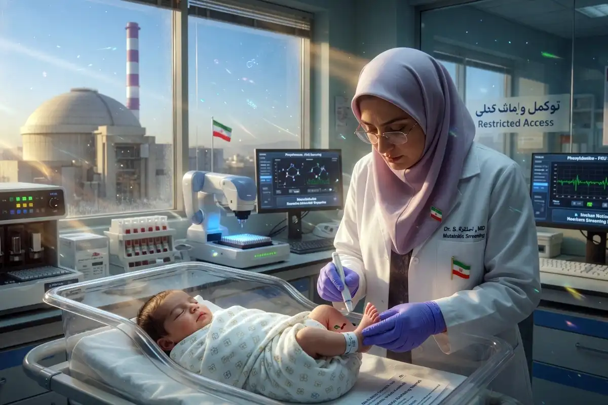 ایران نے نیوکلیائی ٹیکنالوجی سے نوزائیدہ بچوں میں موروثی بیماریوں کی تشخیص کا نظام بنا لیا
