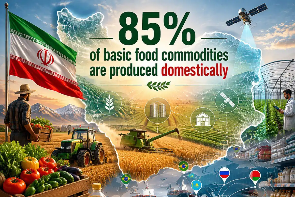 امریکی بحری ناکہ بندی ناکام، ایران نے بنیادی غذائی اجناس میں خود کفالت حاصل کر لی