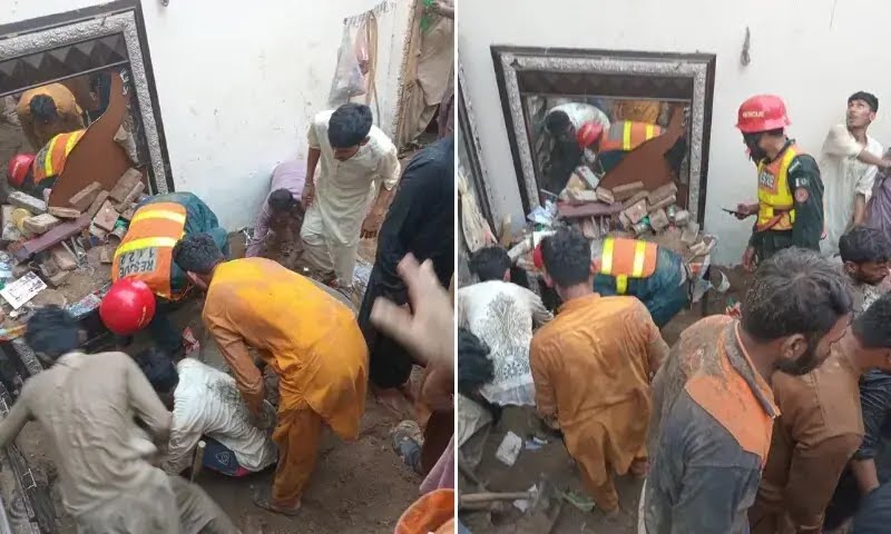 لاہور: کاہنہ میں ٹیوشن سینٹر کی چھت گرنے سے 14 بچے جاں بحق، متعدد زخمی