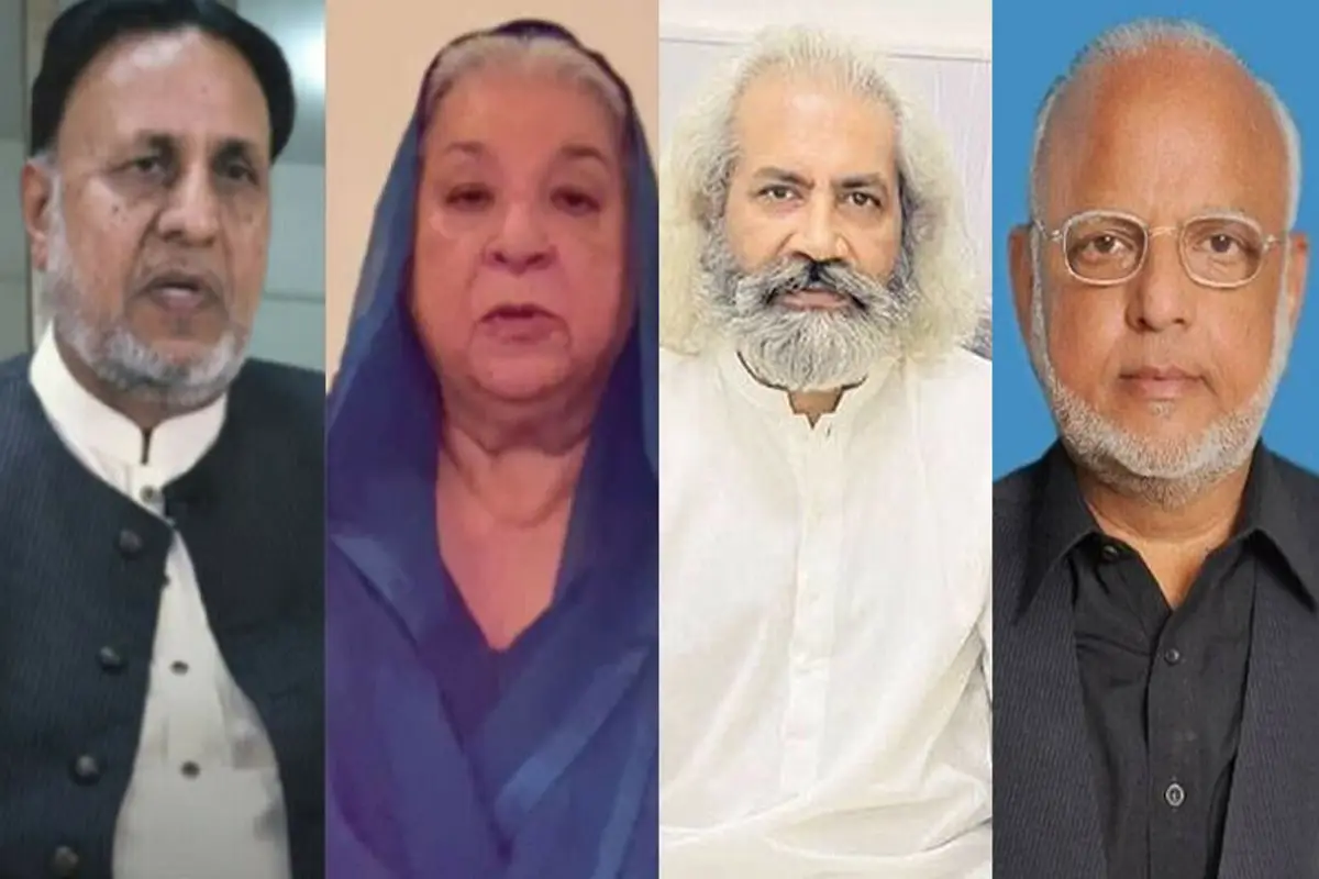 9 مئی کیس؛ یاسمین راشد، محمود الرشید، عمر چیمہ اور اعجاز چوہدری کو 10، 10 سال قید کی سزا، شاہ محمود قریشی بری