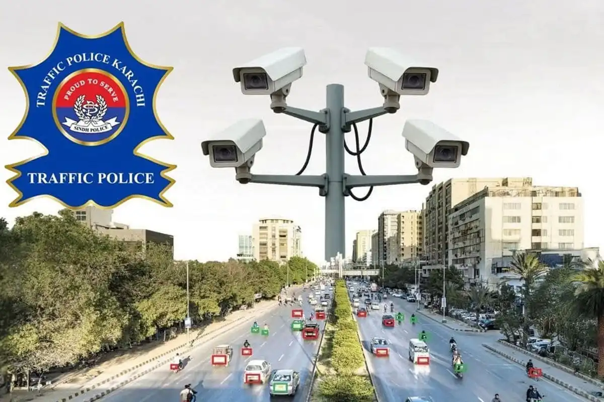کراچی میں فیس لیس چالان سسٹم کا آغاز، پہلے روز 96 چالان جاری