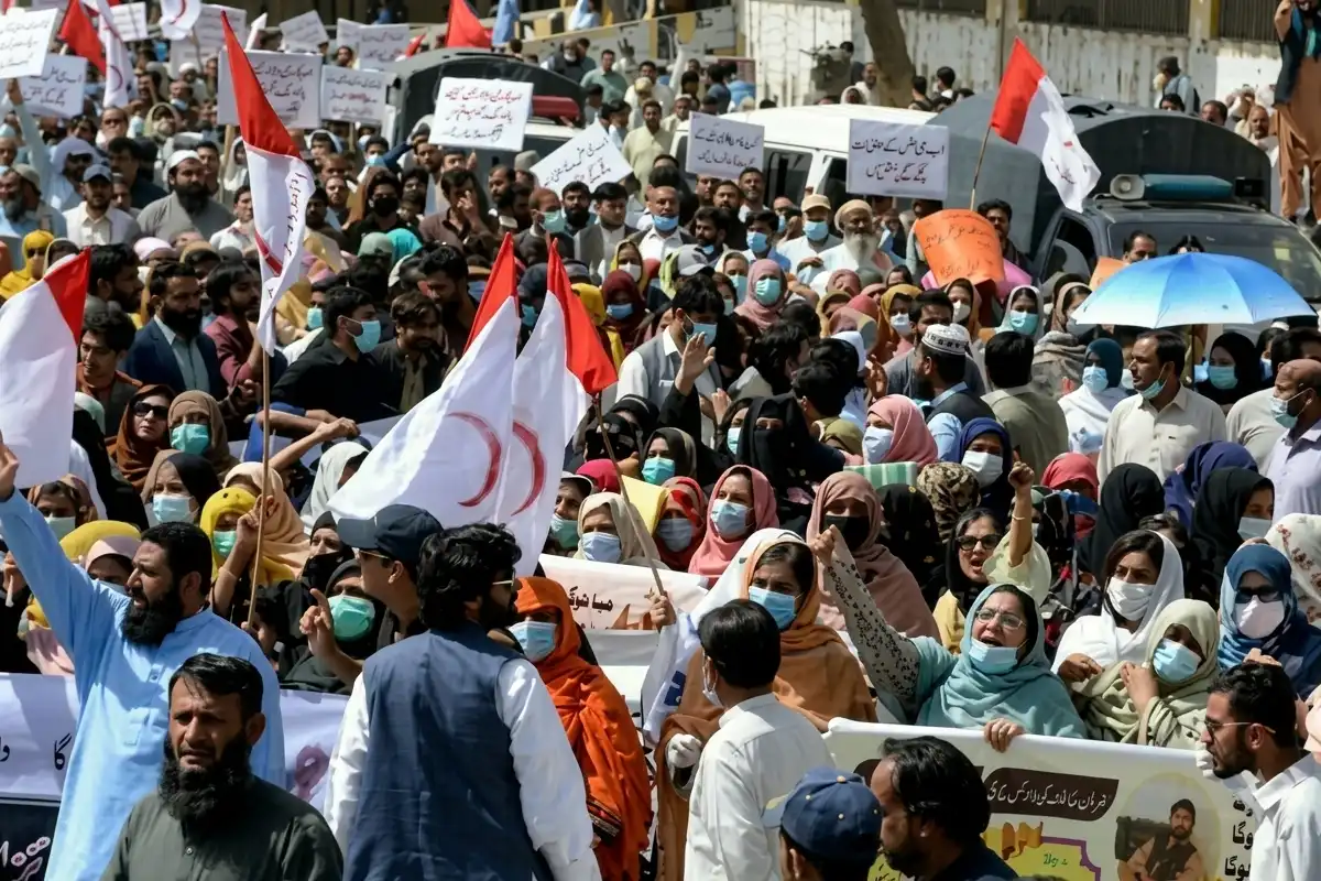 بلوچستان گرینڈ الائنس کا احتجاج میں توسیع اور مکمل لاک ڈاؤن کا اعلان