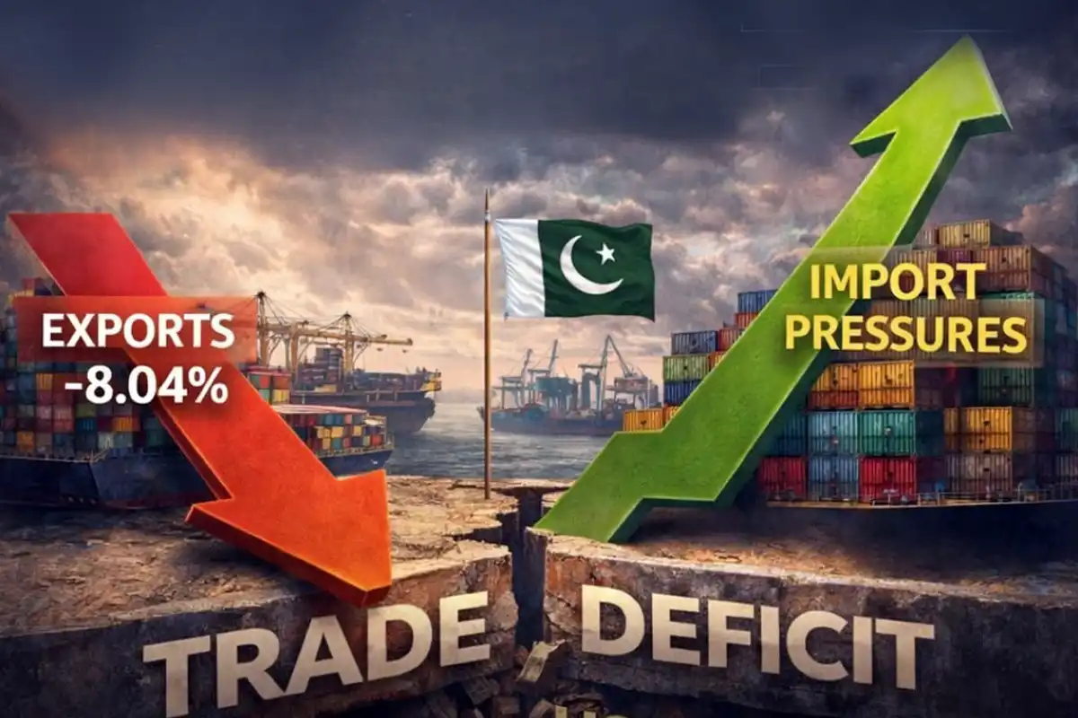 پاکستان کا تجارتی خسارہ تاریخ کی بلند ترین سطح پر پہنچ گیا