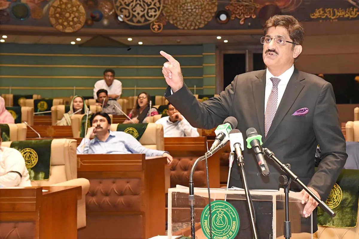 سندھ حکومت کا ٹیکس فری عوامی ریلیف بجٹ، 3562 ارب روپے کا بجٹ پیش