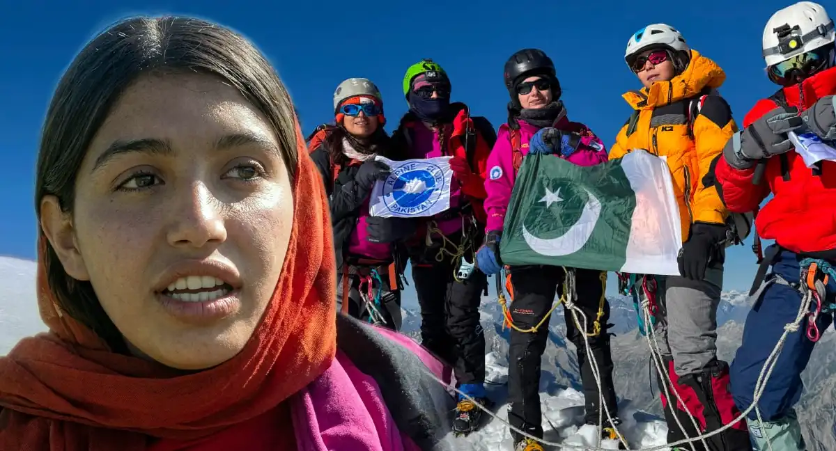 بلوچستان کی 14 سالہ ملائکہ خلجی نے کھوسر گنگ چوٹی سر کر کے نیا قومی ریکارڈ قائم کر دیا