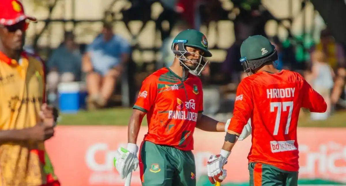 بنگلہ دیش نے آخری ٹی 20 میں سنسنی خیز مقابلے کے بعد زمبابوے کو ہرا کر سیریز 2-1 سے جیت لی