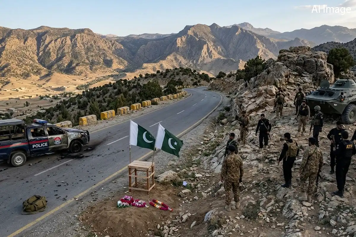 زیارت میں فتنہ الخوارج کا پولیس پر حملہ، 2 ایس ایچ اوز سمیت 9 اہلکار شہید، 15 دہشت گرد جہنم واصل